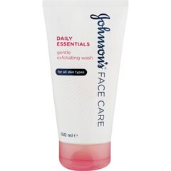 Maigs sejas skrubis Johnsons Face Care Daily Essentials Gentle 150 ml cena un informācija | Sejas ādas kopšana | 220.lv