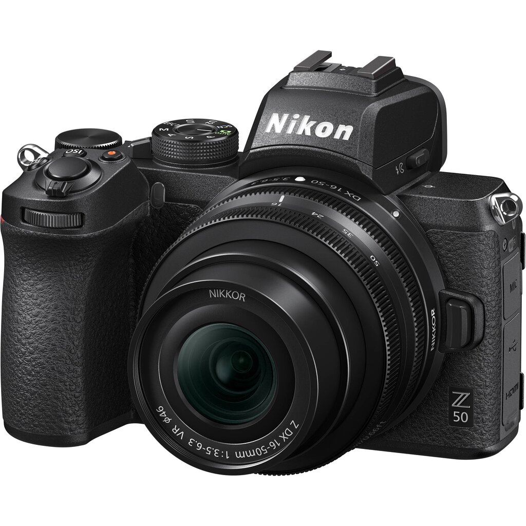 Nikon Z50 + NIKKOR Z DX 16-50mm f/3.5-6.3 VR + NIKKOR Z DX 50-250mm f/4.5-6.3 VR цена и информация | Digitālās fotokameras | 220.lv