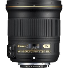 Nikon AF-S NIKKOR 24мм f/1.8G ED цена и информация | Объективы | 220.lv