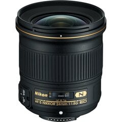Nikon AF-S NIKKOR 24mm f/1.8G ED cena un informācija | Objektīvi | 220.lv