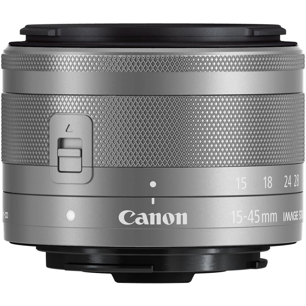 Canon EF-M 15-45mm f/3.5-6.3 IS STM, baltā kastē cena un informācija | Objektīvi | 220.lv