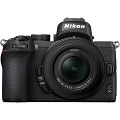 Nikon Z50 + NIKKOR Z DX 16-50 мм F/3,5-6,3 VR цена и информация | Цифровые фотоаппараты | 220.lv