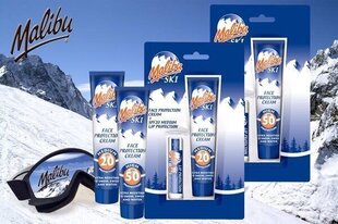 Kosmētikas komplekts Malibu Ski: lūpu balzams 4 g + sejas krēms 40 ml цена и информация | Помады, бальзамы, блеск для губ | 220.lv