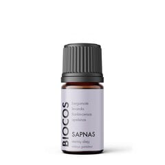 SAPNIS 100% dabisko ēterisko eļļu aromterapijas maisījums BIOCOS, 10 ml. cena un informācija | Ēteriskās eļļas, kosmētiskās eļļas, hidrolāti | 220.lv