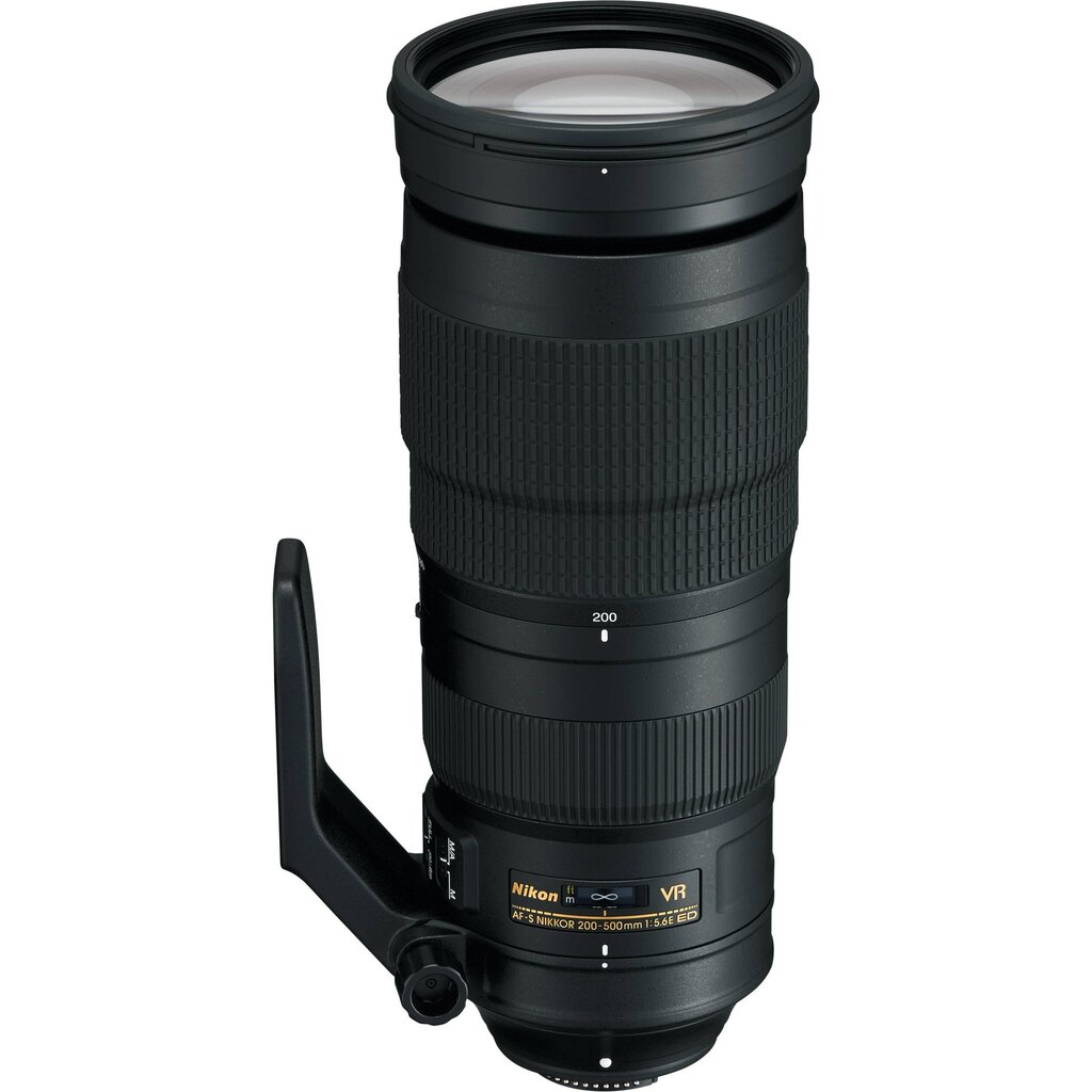 Nikon AF-S NIKKOR 200-500mm f/5.6E ED VR cena un informācija | Objektīvi | 220.lv