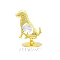 Сувенир "Собака" с кристаллами SWAROVSKI цена и информация | Детали интерьера | 220.lv