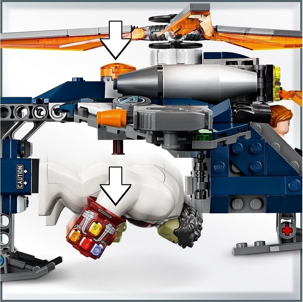 76144 LEGO® Super Heroes Avengers helikopters cena un informācija | Konstruktori | 220.lv