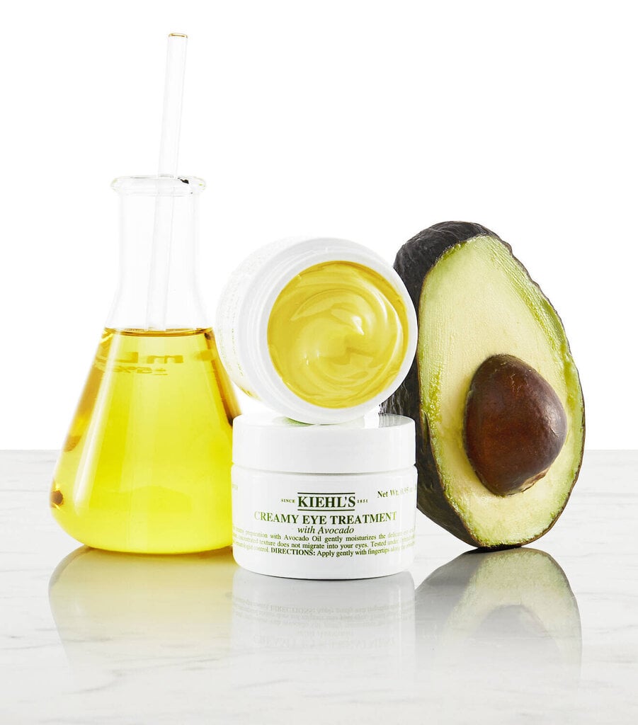 Barojošs acu krēms Kiehls Creamy Eye Treatment With Avocado 14 g цена и информация | Acu krēmi, serumi | 220.lv