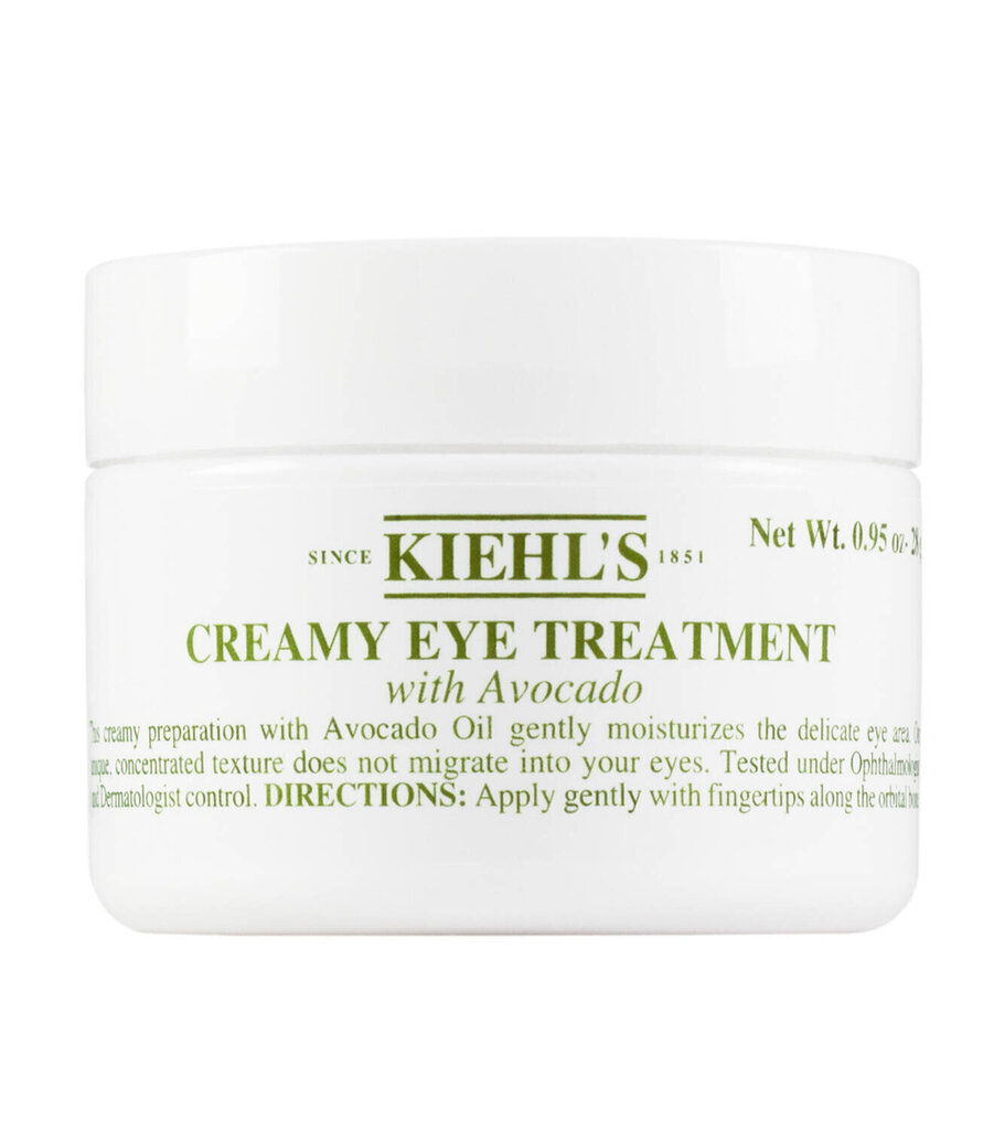 Barojošs acu krēms Kiehls Creamy Eye Treatment With Avocado 14 g цена и информация | Acu krēmi, serumi | 220.lv