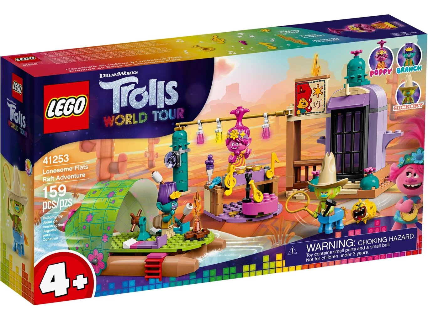 41253 LEGO® Trolls Jautri piedzīvojumi ar plostu cena un informācija | Konstruktori | 220.lv