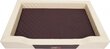 Hobbydog guļvieta Deluxe XXL, smilšu/brūnas krāsas, 120x80 cm цена и информация | Suņu gultas, spilveni, būdas | 220.lv