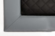 Hobbydog guļvieta Deluxe XL, pelēka/melna, 93x62 cm цена и информация | Suņu gultas, spilveni, būdas | 220.lv