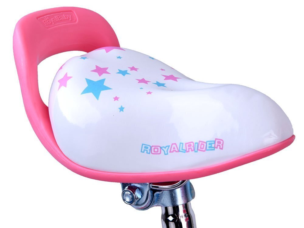 Velosipēds bērniem ROYALBABY Star Girl 14" rozā цена и информация | Velosipēdi | 220.lv