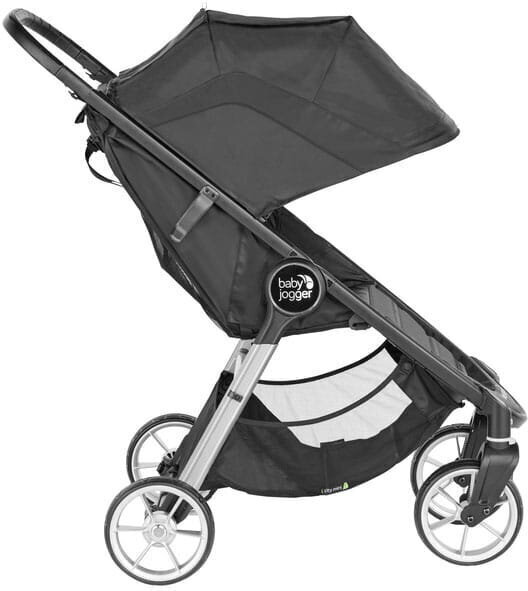 Sporta rati Baby Jogger City mini® 2 4-W, Jet cena un informācija | Bērnu rati | 220.lv