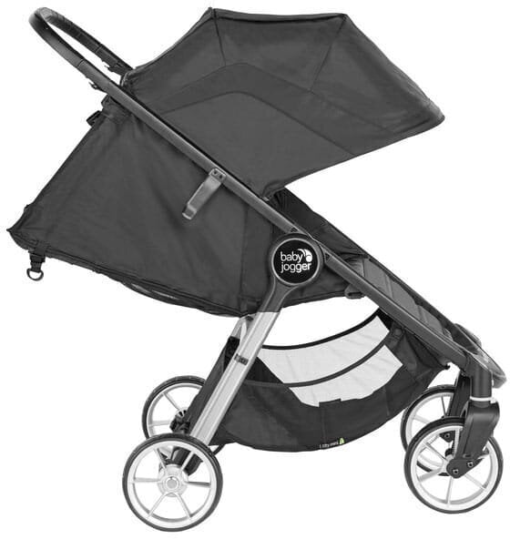 Sporta rati Baby Jogger City mini® 2 4-W, Jet цена и информация | Bērnu rati | 220.lv