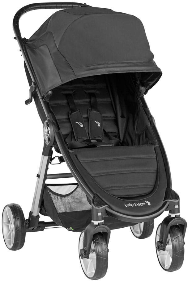 Sporta rati Baby Jogger City mini® 2 4-W, Jet цена и информация | Bērnu rati | 220.lv