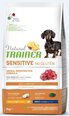 Natural Trainer Sensitive No Gluten mazu un īpaši mazu šķirņu suņiem ar jēra gaļu 7kg