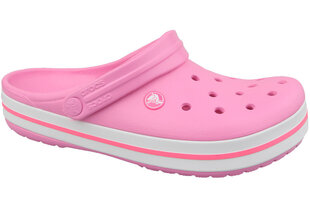 Crocs женские тапочки Crocband 11016-62P, розовый цена и информация | Шлепанцы, тапочки для женщин | 220.lv