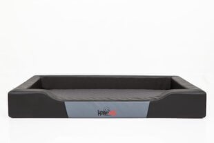 Hobbydog guļvieta Deluxe XXL, melna/pelēka, 120x80 cm cena un informācija | Suņu gultas, spilveni, būdas | 220.lv