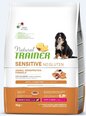 Natural Trainer Sensitive No Gluten vidējas un lielas šķirnes jauniem kucēniem ar lasi 3kg