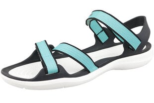 Sandales Crocs W Swiftwater Webbing Sandal 204804-4DY cena un informācija | Sieviešu sandales | 220.lv