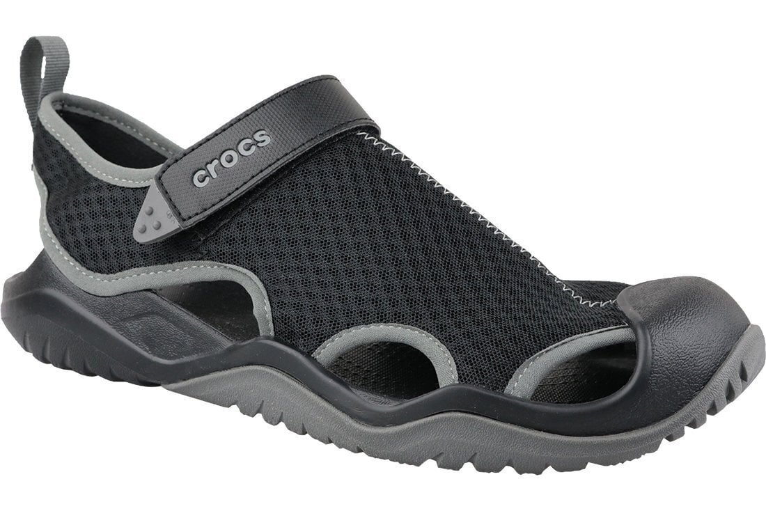 Crocs™ sandales Swiftwater Mesh Deck Sandal Men's цена и информация | Vīriešu iešļūcenes, čības, sandales | 220.lv