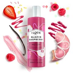 Гель для душа I Love Glazed Raspberry 360 мл цена и информация | Масла, гели для душа | 220.lv