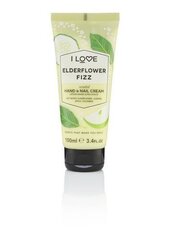 Roku un nagu krēms I Love Elderflower Fizz 100 ml cena un informācija | Ķermeņa krēmi, losjoni | 220.lv