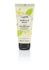 Roku un nagu krēms I Love Vanilla Milk 100 ml cena un informācija | Ķermeņa krēmi, losjoni | 220.lv