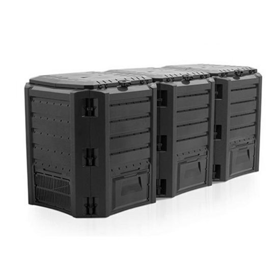 Komposta kaste IKSM 1200 cena un informācija | Komposta kastes un āra konteineri | 220.lv