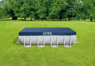 Покрытие для бассейна Intex Rectangular Frame 400x200 см цена и информация | Аксессуары для бассейнов | 220.lv