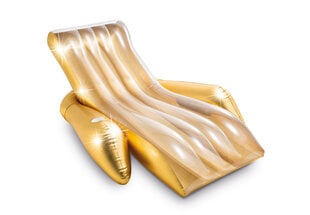 Надувной плот Intex Shimmering Gold Lounge цена и информация | Надувные и пляжные товары | 220.lv