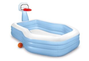 Надувной бассейн Intex Swim Center Shootin Hoops, 257x188x130 см цена и информация | Бассейны | 220.lv