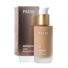 Paese Unique Matt Foundation  тональный крем 30 ml, 607N Honey цена и информация | Пудры, базы под макияж | 220.lv