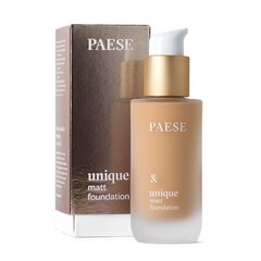 Grima pamats Paese Unique Matt 30 ml, 606W Warm Beige, 606W Warm Beige cena un informācija | Grima bāzes, tonālie krēmi, pūderi | 220.lv