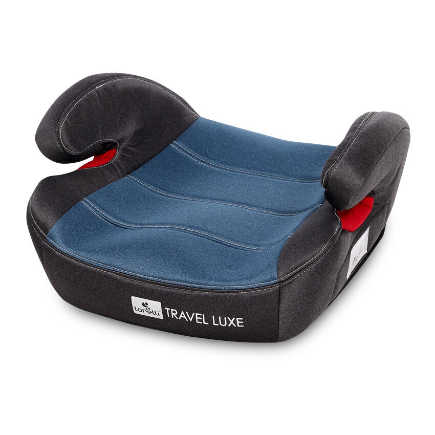 Autokrēsliņš- paaugstinājums Lorelli Travel Luxe Isofix Anch, 15-36 kg, Blue цена и информация | Autokrēsliņi | 220.lv