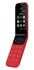 Nokia 2720 Flip, 4 GB, Dual SIM, Red цена и информация | Мобильные телефоны | 220.lv