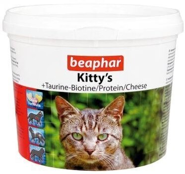 Beaphar Kitty Mix витамины для кошек, 750 таблеток цена и информация | Витамины, пищевые добавки для кошек | 220.lv