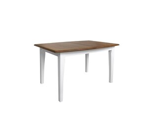 Раскладной стол BRW Kalio, коричневый / белый цена и информация | Кухонные и обеденные столы | 220.lv