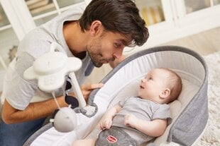 Gultiņa Tiny Love Rocker Napper 3in1, Grey cena un informācija | Tiny Love Rotaļlietas, bērnu preces | 220.lv