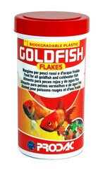 Prodac Goldfish Flakes pārslas zelta zivtiņām 250ml 32g cena un informācija | Zivju barība | 220.lv