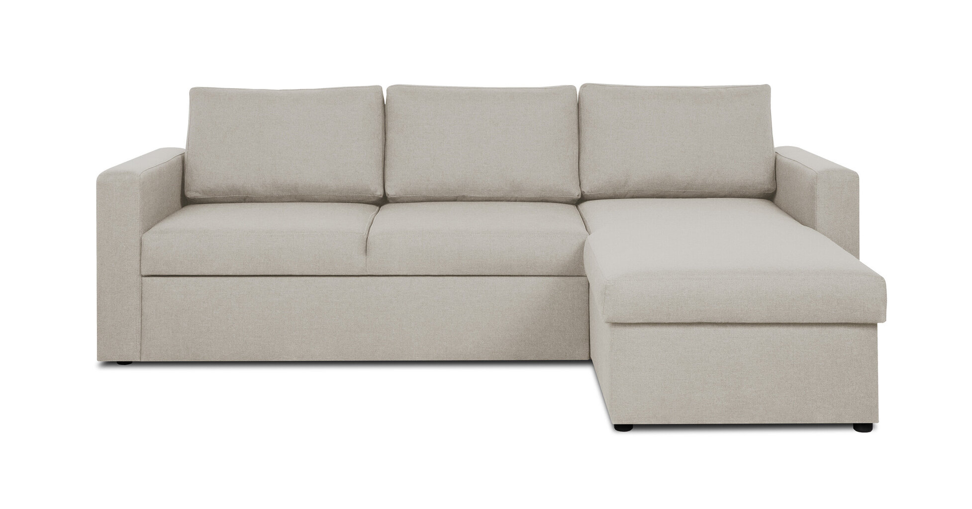 Universāls stūra dīvāns Bellezza Inari, smilškrāsas cena un informācija | Stūra dīvāni | 220.lv