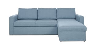Universāls stūra dīvāns Bellezza Inari, zils cena un informācija | Stūra dīvāni | 220.lv