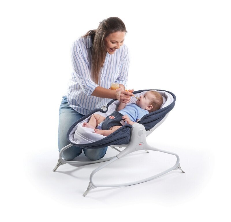 Gultiņa Tiny Love Rocker Napper 3in1, Denim цена и информация | Bērnu šūpuļkrēsliņi | 220.lv