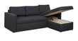 Universāls stūra dīvāns Bellezza Inari, tumši brūns цена и информация | Stūra dīvāni | 220.lv