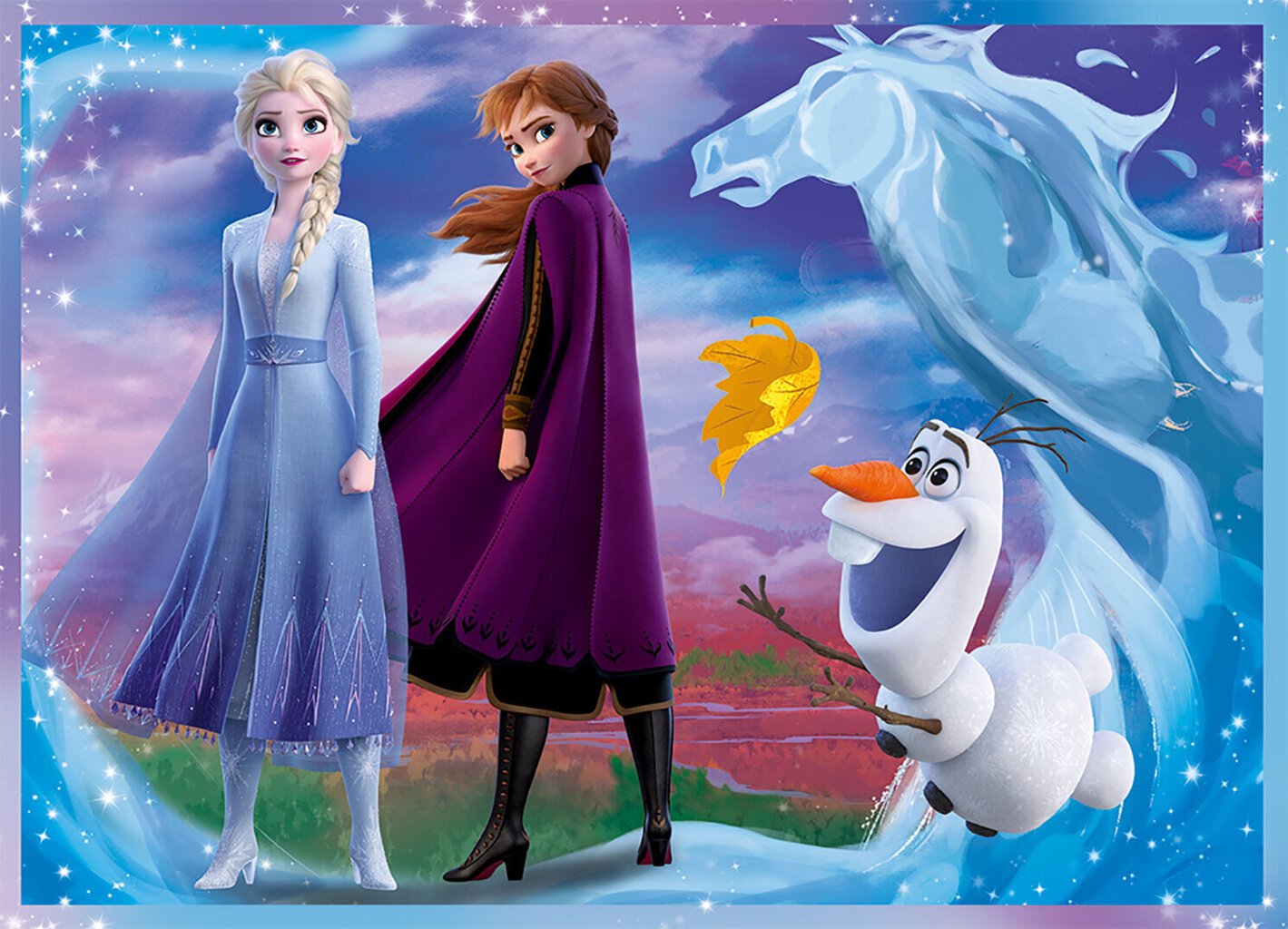 TREFL puzle Ledus sirds 2 (Frozen 2 ) 4in1 цена и информация | Puzles, 3D puzles | 220.lv