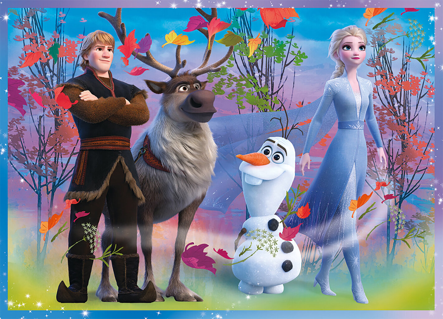 TREFL puzle Ledus sirds 2 (Frozen 2 ) 4in1 цена и информация | Puzles, 3D puzles | 220.lv