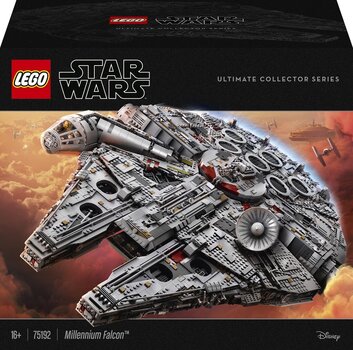 75192 LEGO® Star Wars Millennium Falcon цена и информация | Конструкторы и кубики | 220.lv