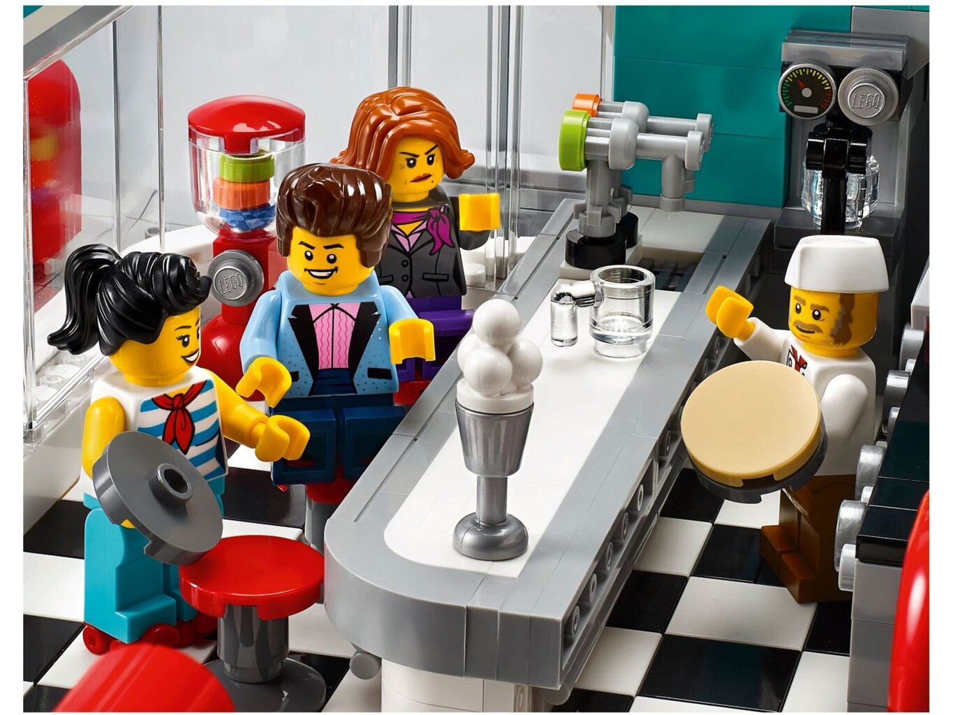 10260 LEGO® Creator Expert Pilsētas restorāns cena un informācija | Konstruktori | 220.lv