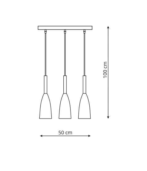 Light Prestige piekaramā lampa Solin Grey цена и информация | Lustras | 220.lv